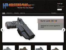 Tablet Screenshot of holstersplus.com